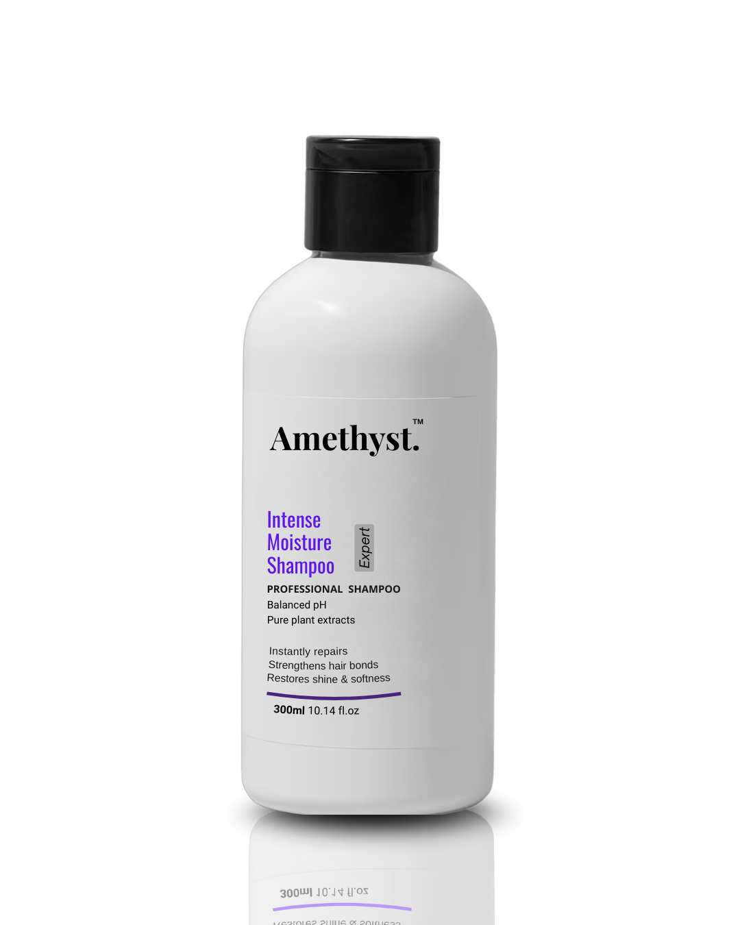 Amethyst Intense Moisture Shampoo - Hydrating & Nourishing Formula for Soft , Smooth Hair