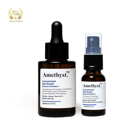 india's first dual pack hair growth serum, Activator & Booster